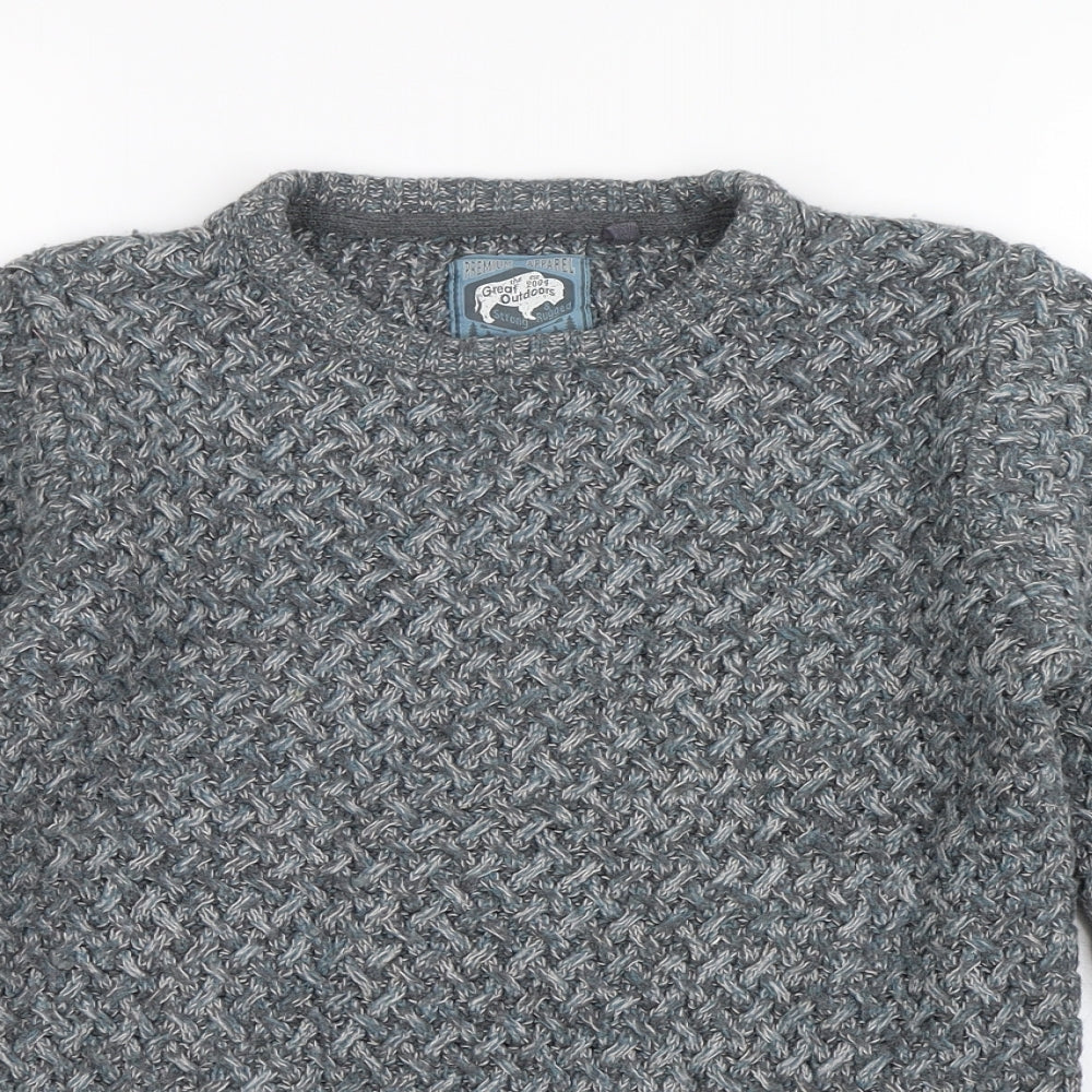 TU Boys Grey   Pullover Jumper Size 12 Years