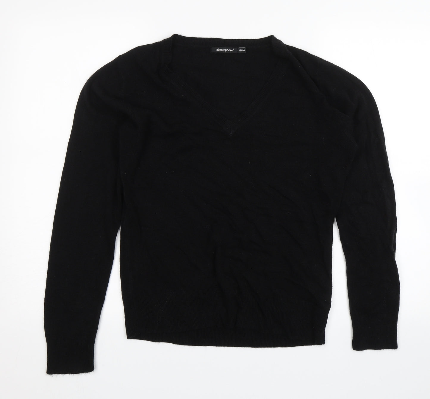 Atmosphere Womens Black   Pullover Jumper Size 16