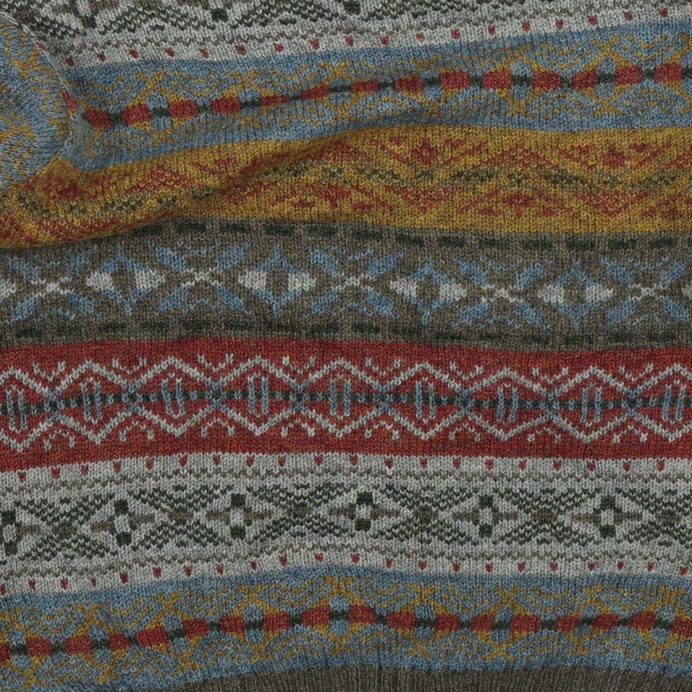 St Micheal Mens Green   Pullover Jumper Size S