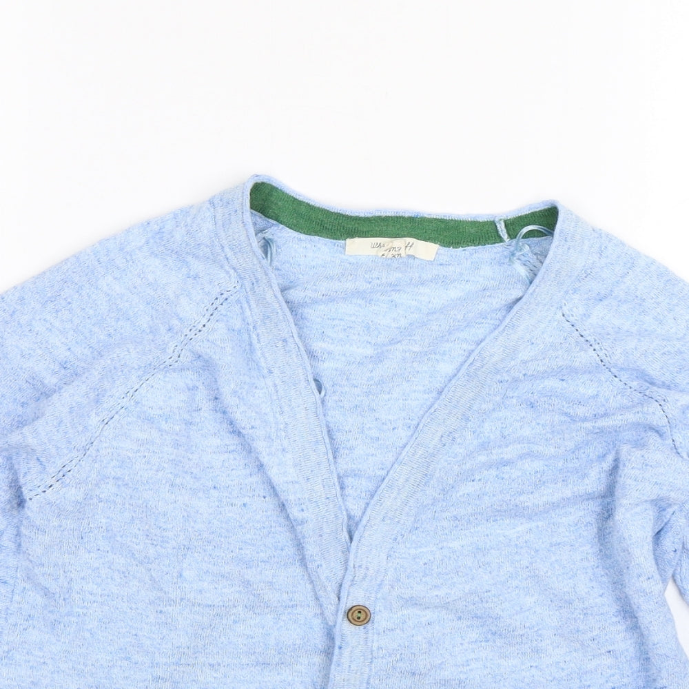 White Stuff Womens Blue   Cardigan Jumper Size 14