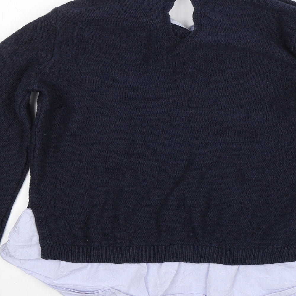 Papaya Womens Blue   Pullover Jumper Size 6