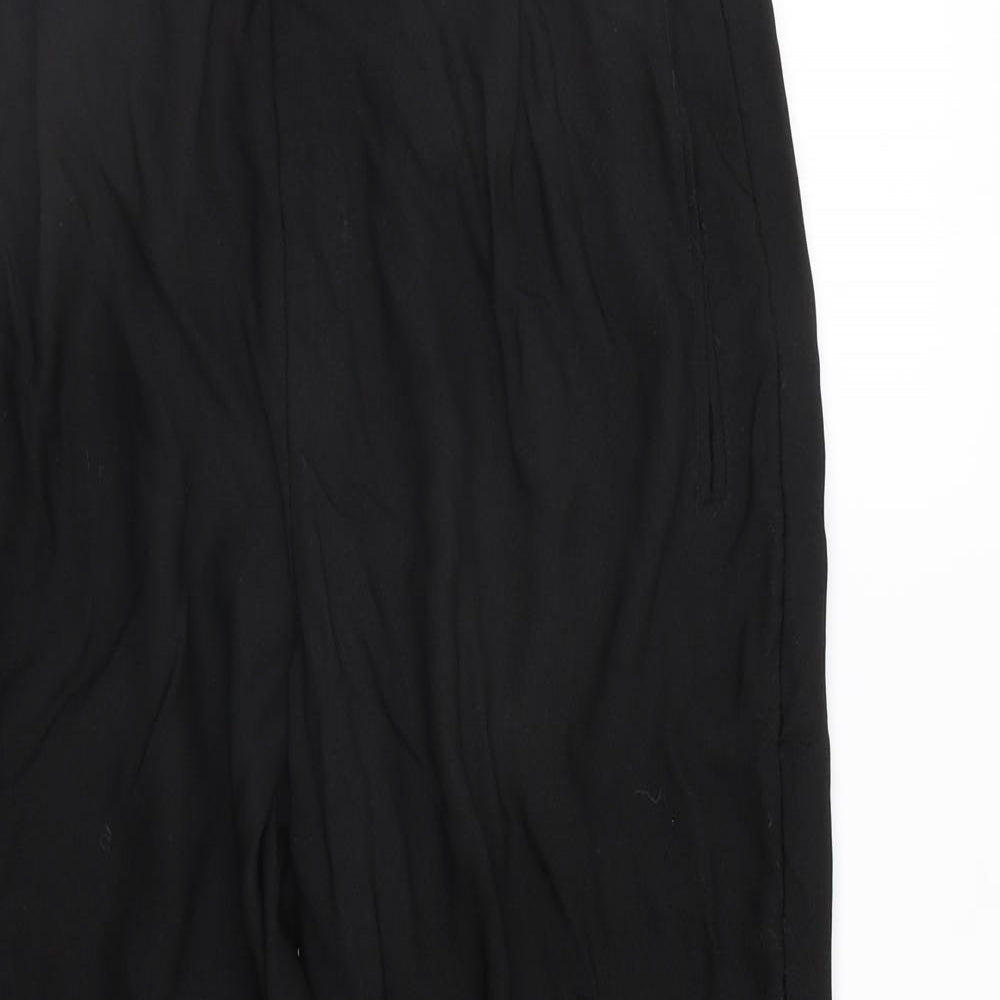 Stradivarius Womens Black   Trousers  Size 12 L26 in