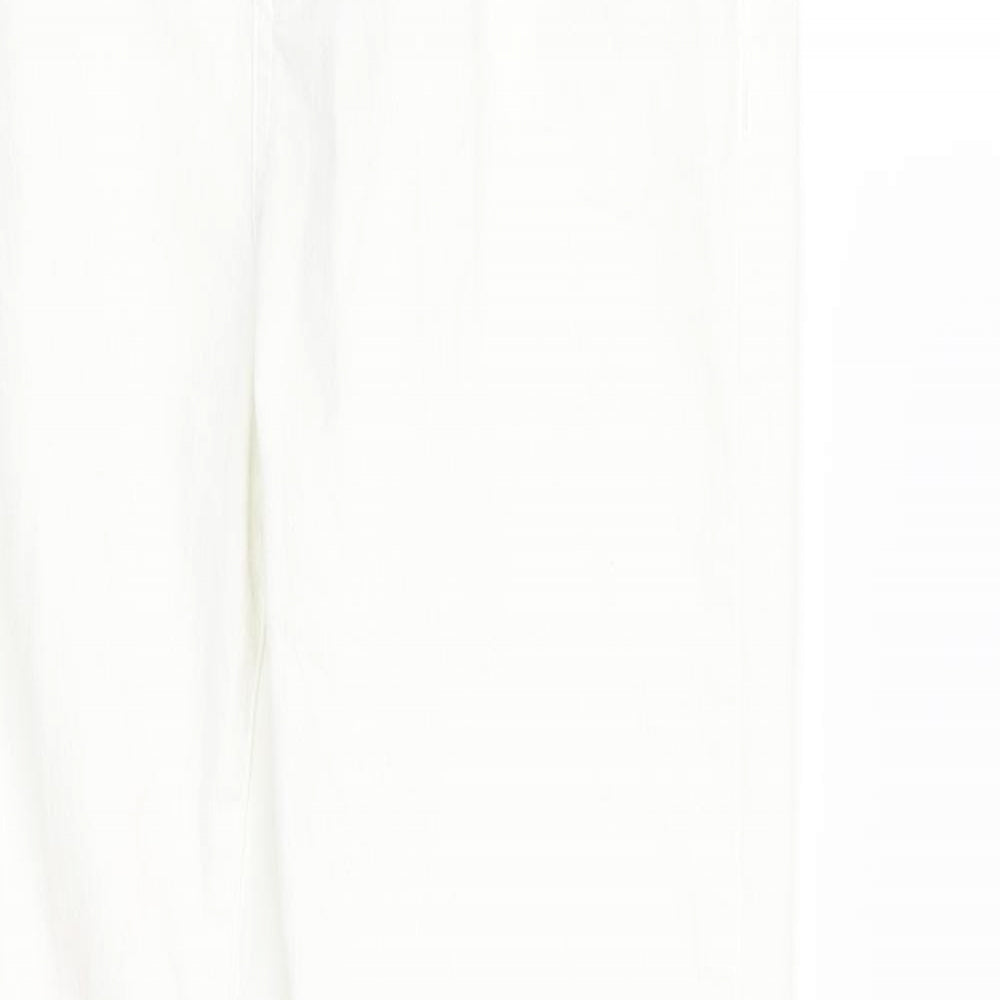 Limited Collection Womens White   Skinny Jeans Size 12 L29 in
