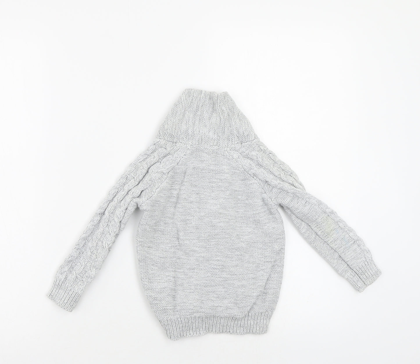 Dunnes Boys Grey   Cardigan Jumper Size 2-3 Years