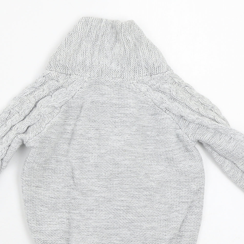 Dunnes Boys Grey   Cardigan Jumper Size 2-3 Years