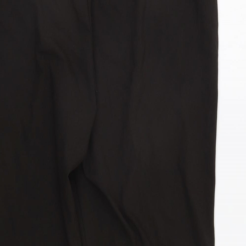 Joanna Hope Womens Black   Dress Pants Trousers Size 24 L27 in - Elastic Waist Band