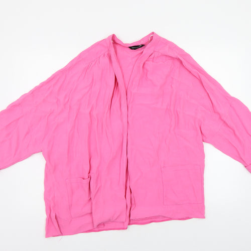 New Look Womens Pink   Jacket Blazer Size 10