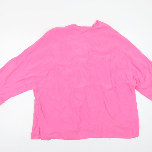 New Look Womens Pink   Jacket Blazer Size 10