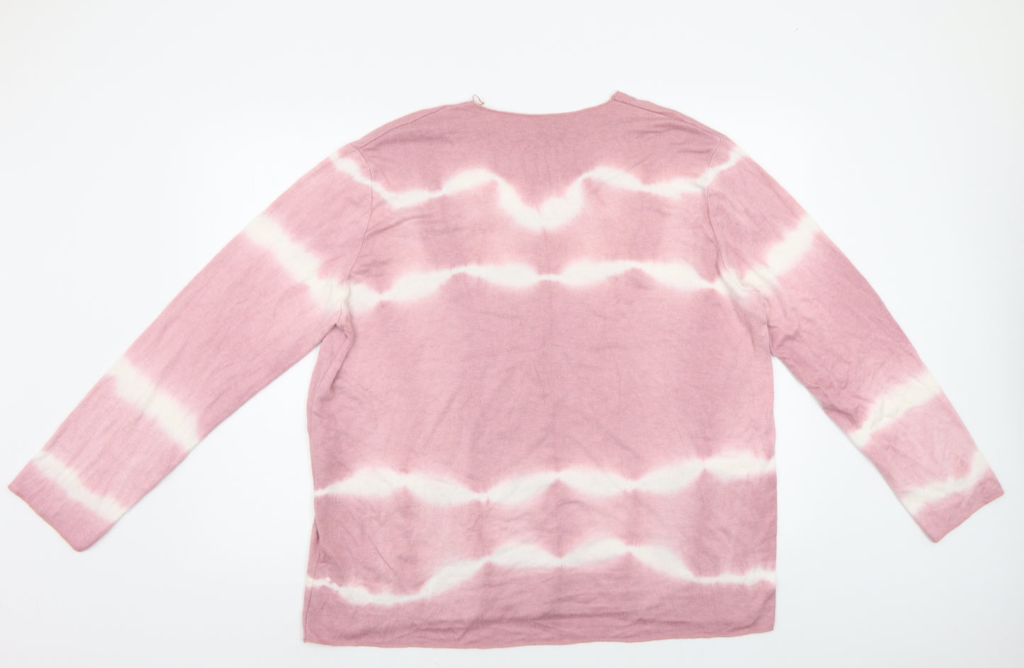 Made in Italy Womens Pink   Pullover Jumper Size XL  - Batik