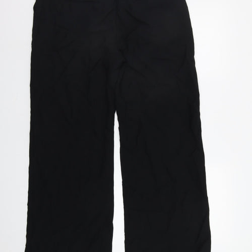 M&S Womens Black   Trousers  Size 14 L29 in