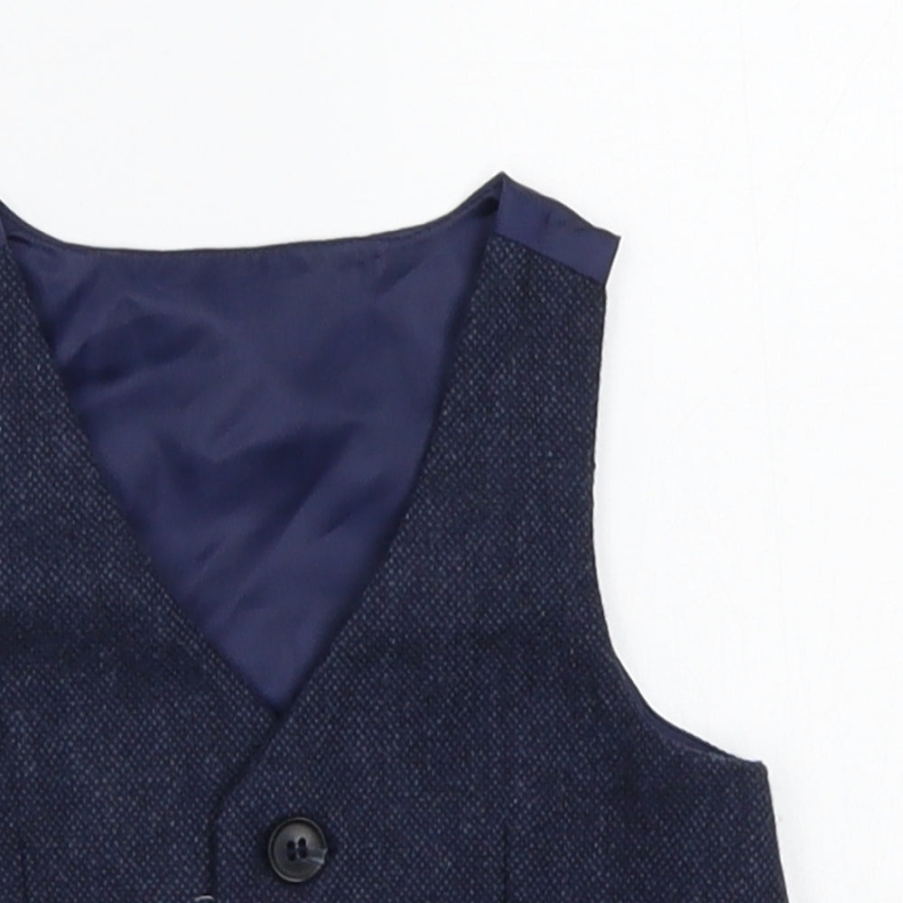 Primark Baby Blue   Jacket Waistcoat Size 6-9 Months