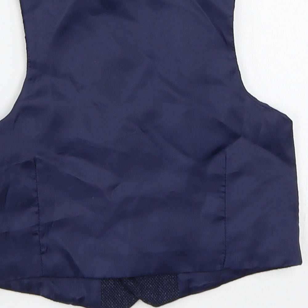 Primark Baby Blue   Jacket Waistcoat Size 6-9 Months