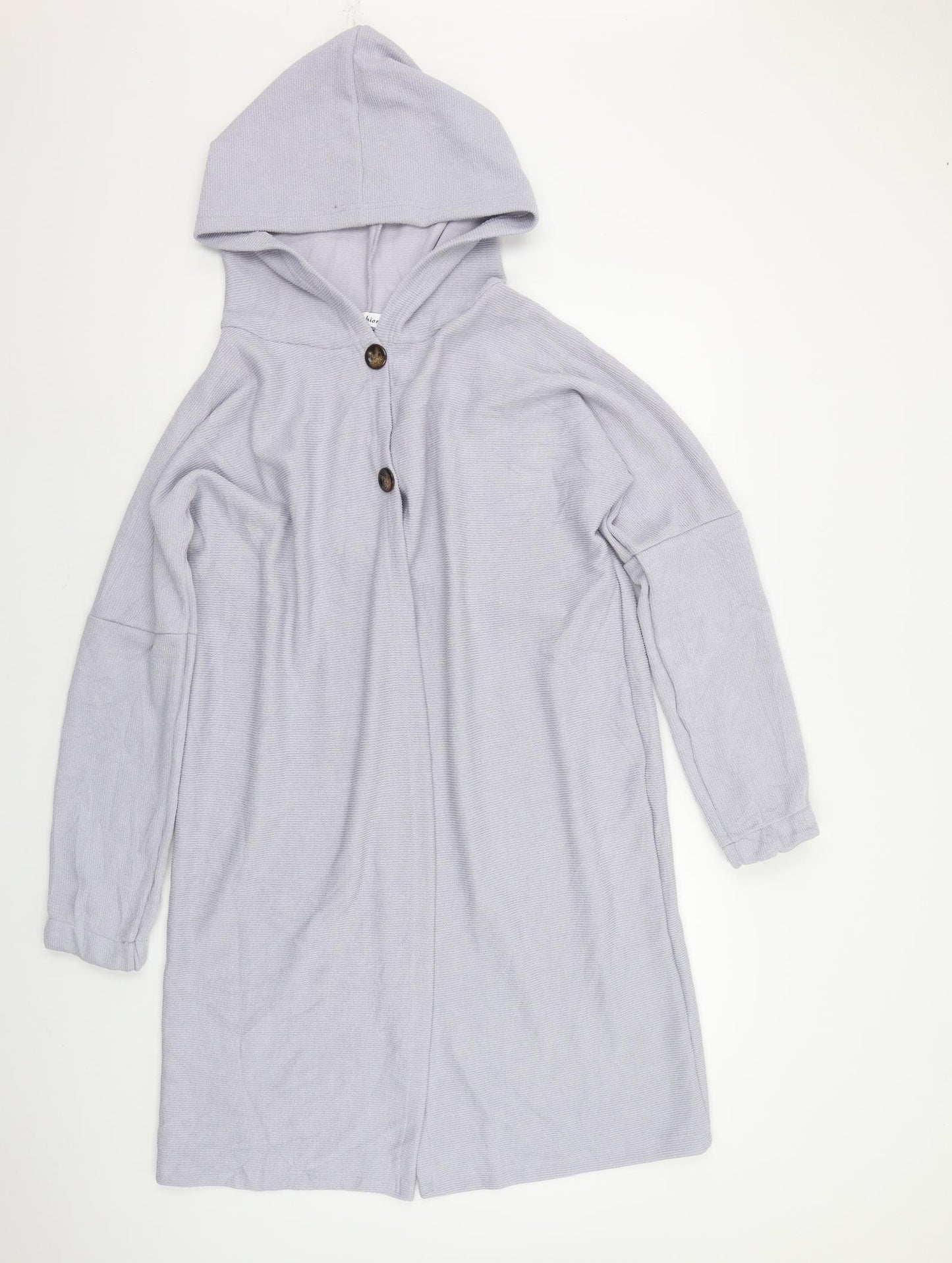 Fashion Womens Blue   Overcoat Coatigan Size 2XL