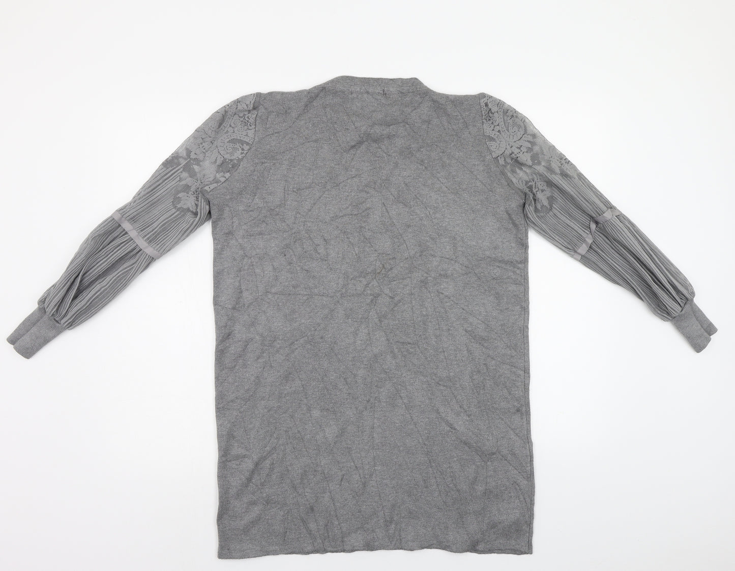 COTTON CLUB Womens Grey   Pullover Jumper Size M