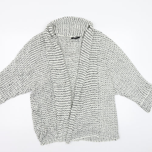 New Look Womens Grey   Cardigan Jumper Size S