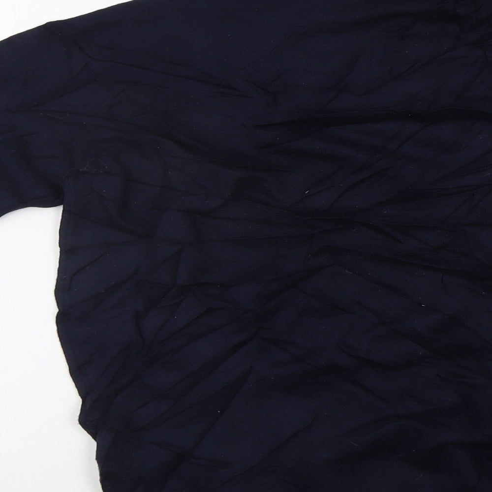 Zara Womens Blue   Pullover Jumper Size XL