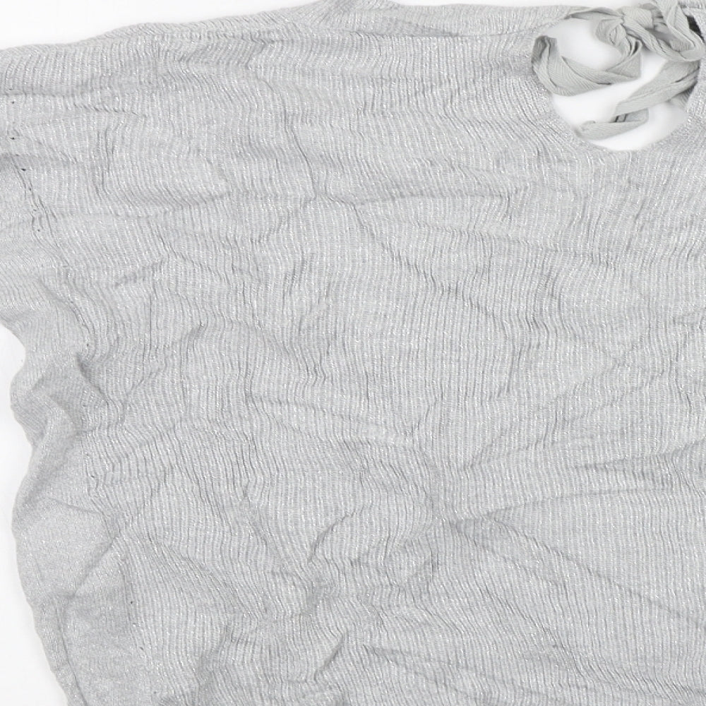 NEXT Womens Silver   Pullover Jumper Size 16