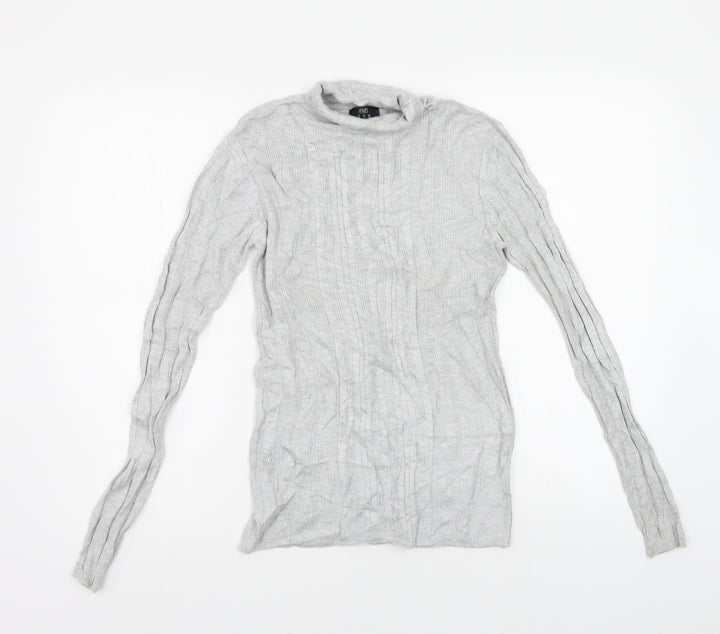 F&F Womens Grey Pullover Jumper Size 10