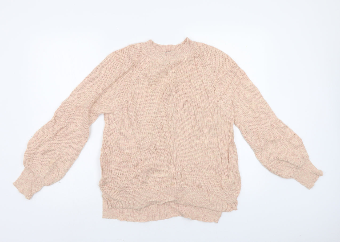 M&S Womens Pink   Pullover Jumper Size S