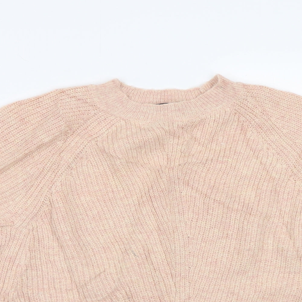 M&S Womens Pink   Pullover Jumper Size S