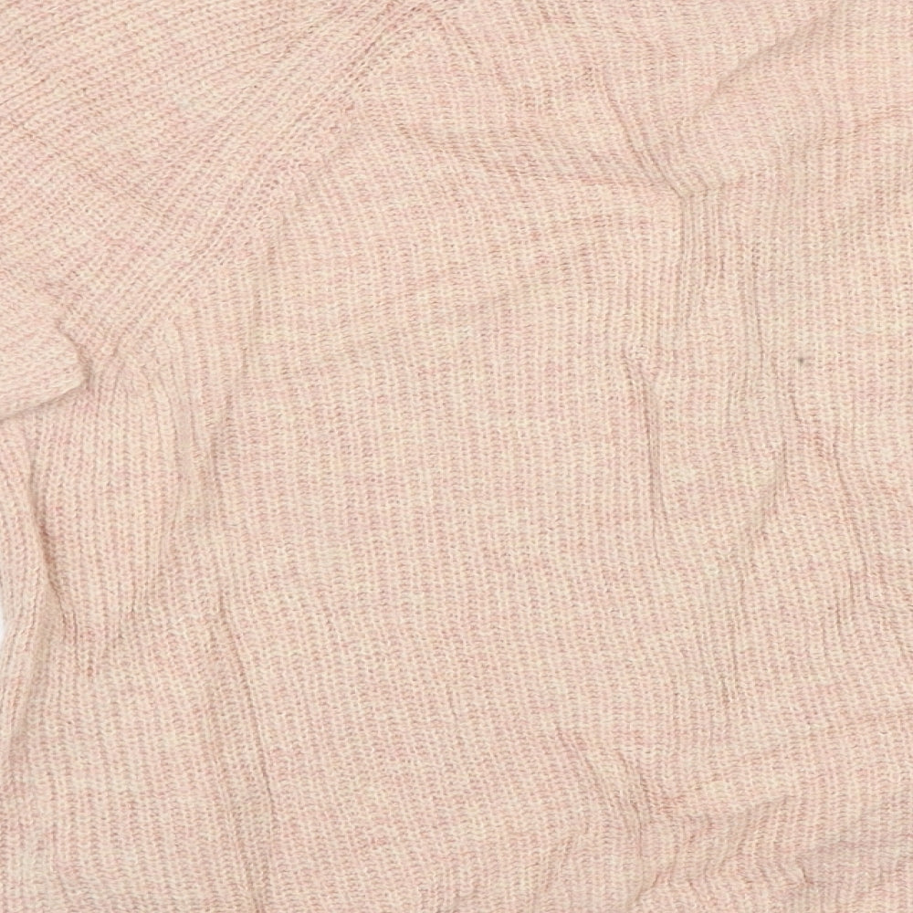 M&S Womens Pink   Pullover Jumper Size S