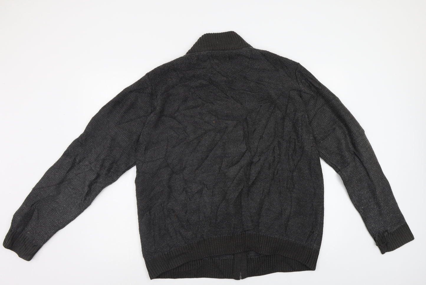 M&S Mens Grey   Cardigan Jumper Size XL