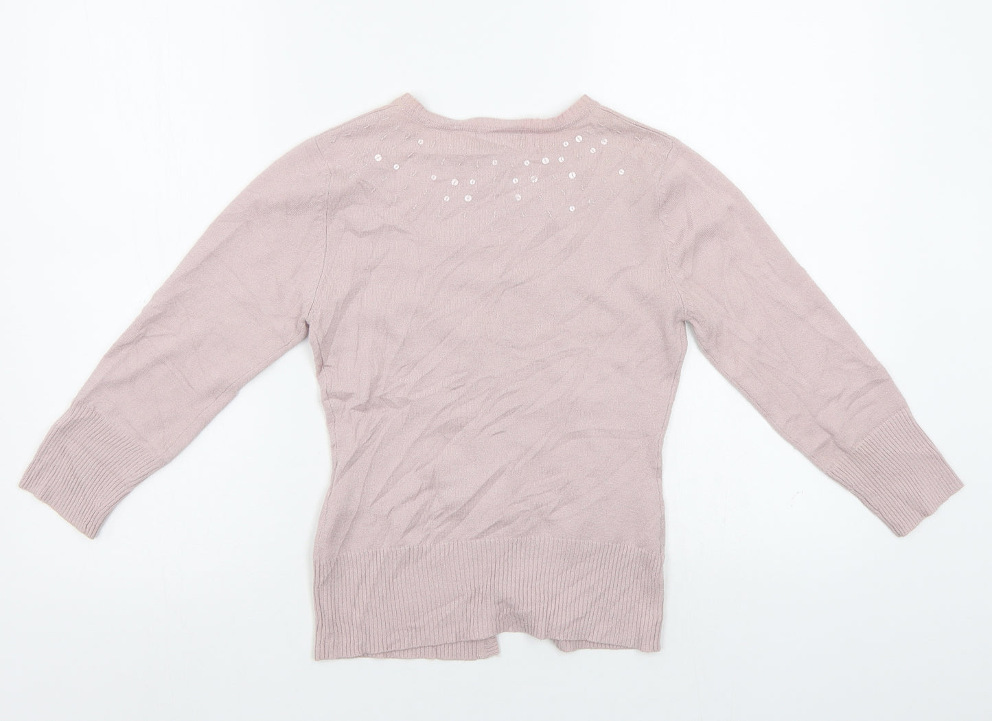 H&M Womens Pink   Cardigan Jumper Size XS