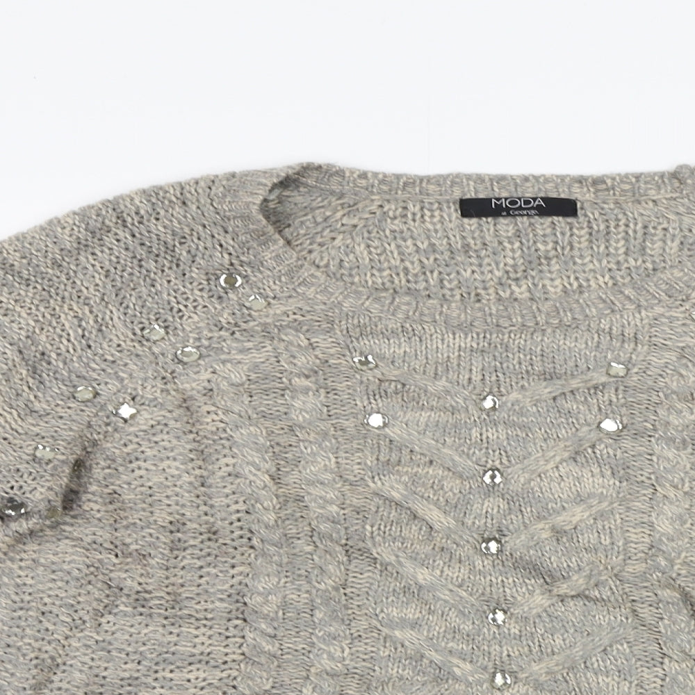 George Womens Beige   Pullover Jumper Size 20