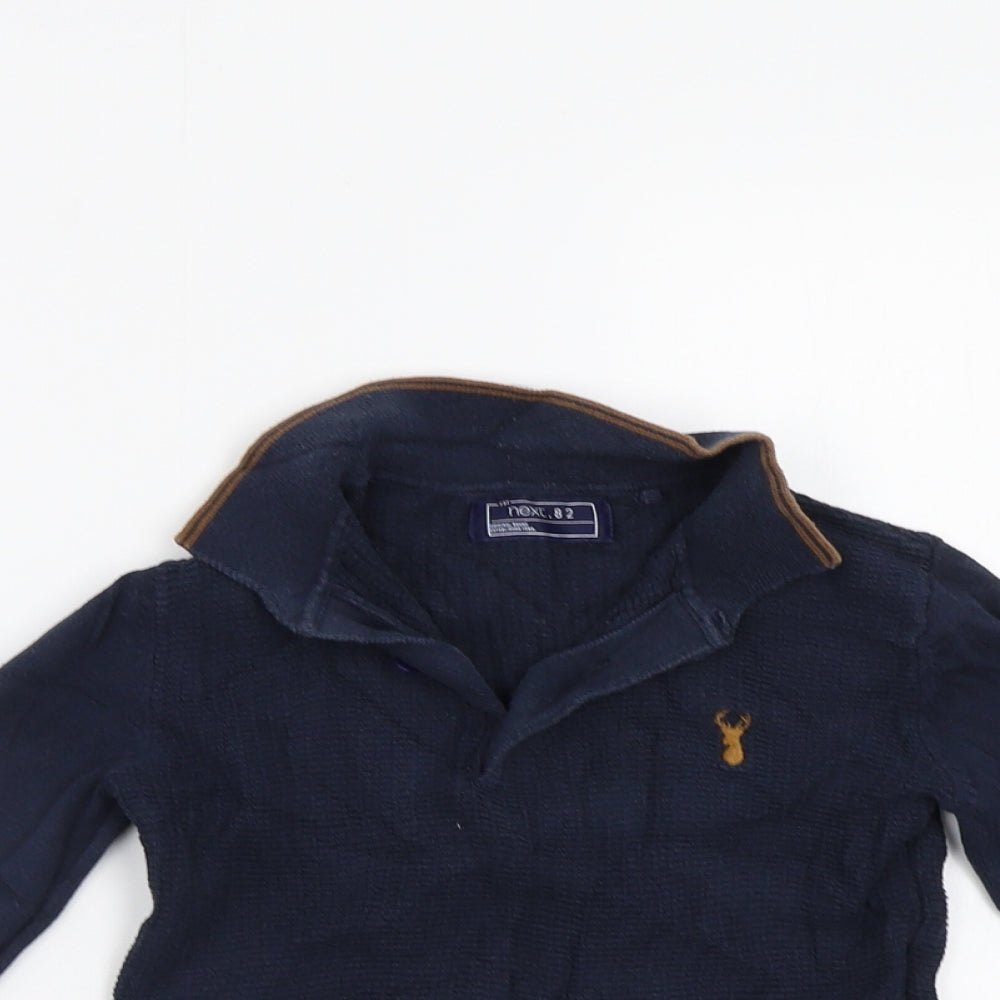 NEXT Boys Blue   Pullover Jumper Size 5 Years