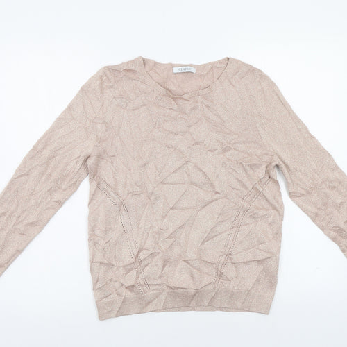 M&S Womens Pink   Pullover Jumper Size 12