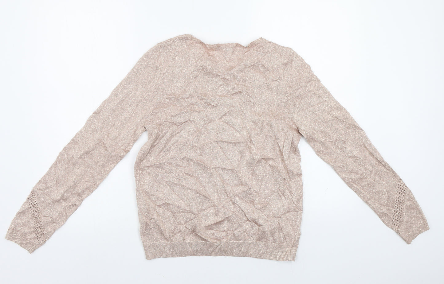 M&S Womens Pink   Pullover Jumper Size 12