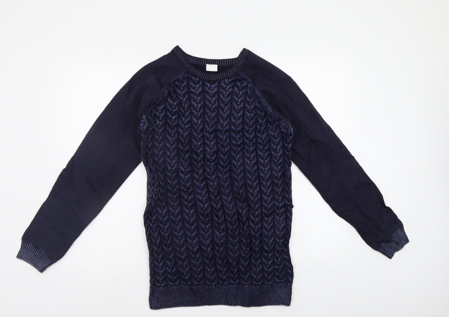 F&F Boys Blue   Pullover Jumper Size 12 Years