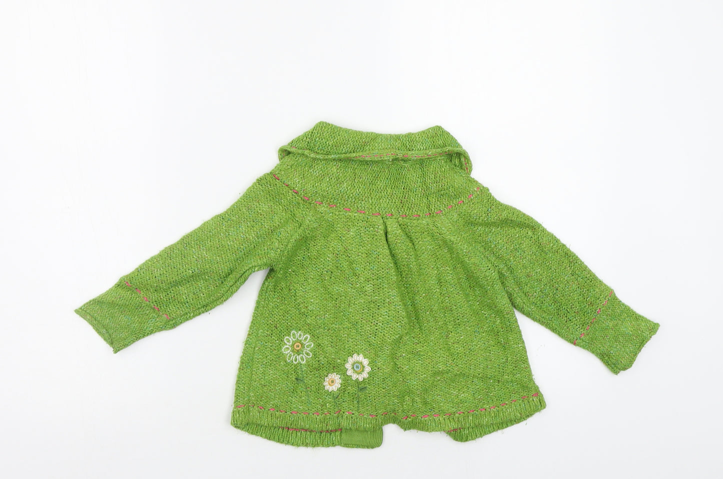 NEXT Girls Green   Cardigan Jumper Size 2 Years