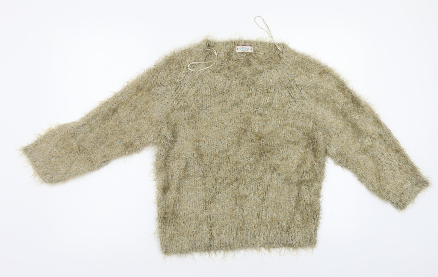 m&s Womens Beige   Pullover Jumper Size 12