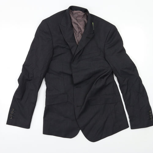 M&S Mens Grey   Jacket Blazer Size 34