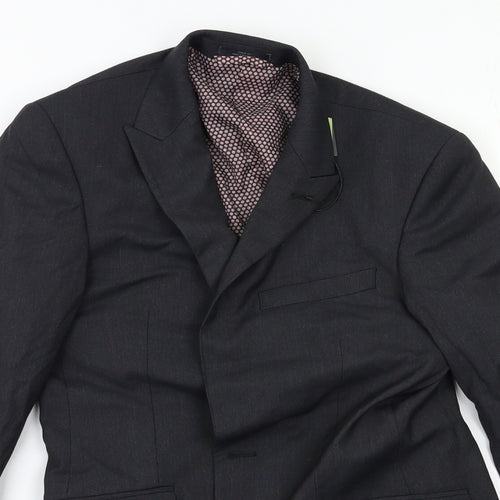 M&S Mens Grey   Jacket Blazer Size 34