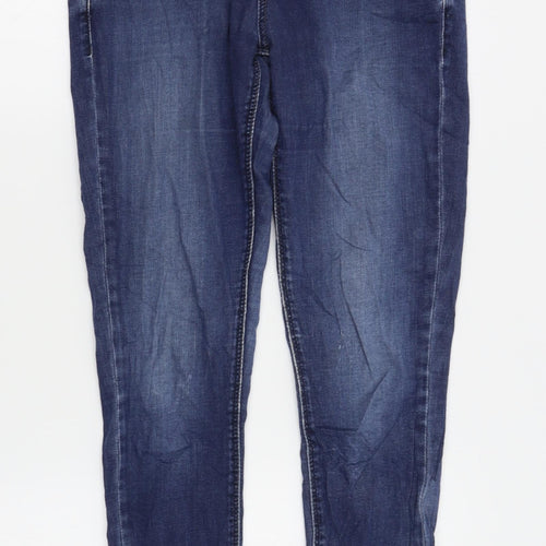 Topshop Womens Blue   Skinny Jeans Size 28 L30 in