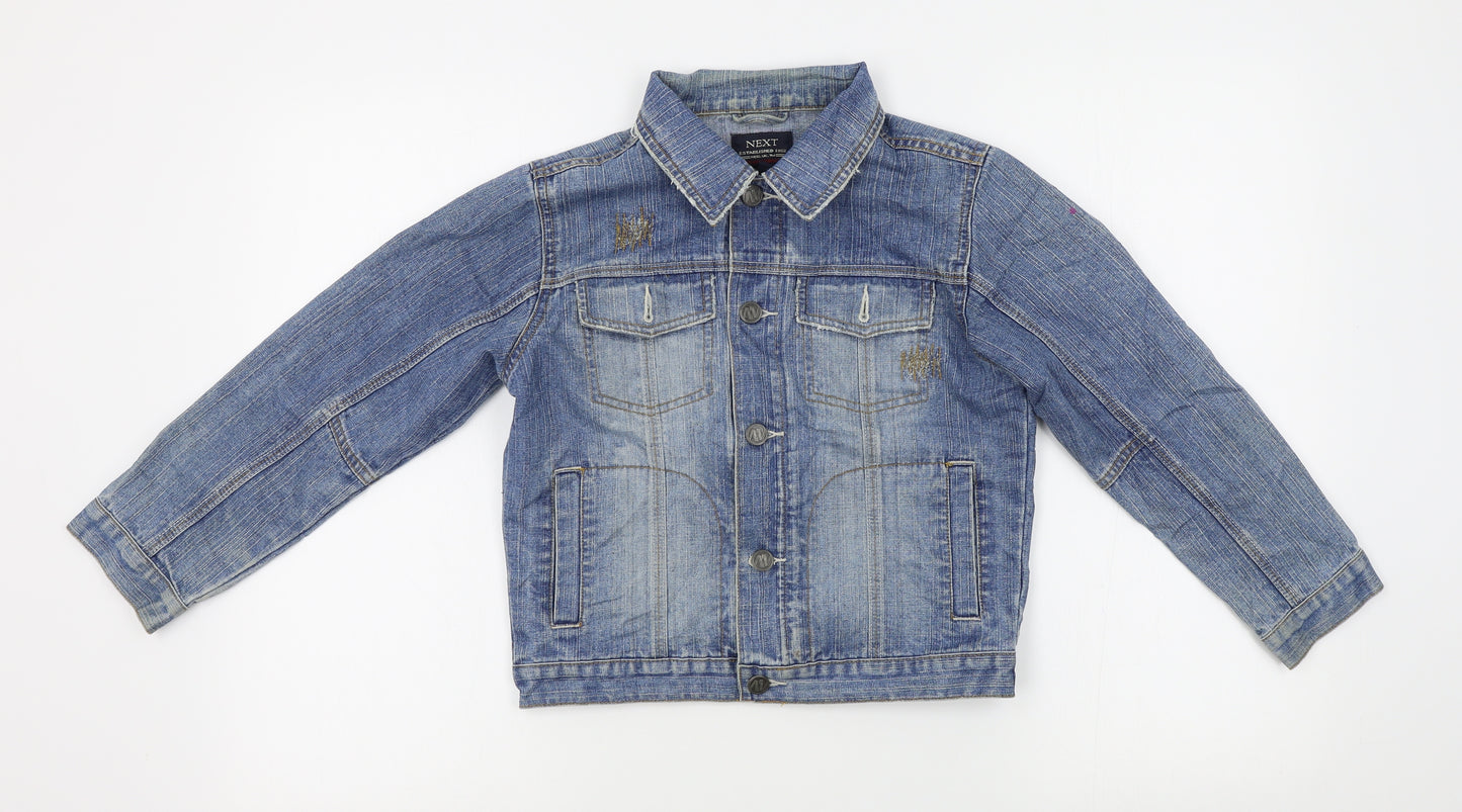 NEXT Girls Blue   Jacket  Size 7-8 Years