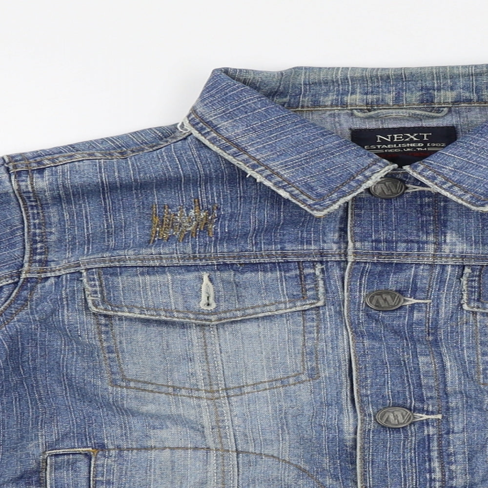 NEXT Girls Blue   Jacket  Size 7-8 Years