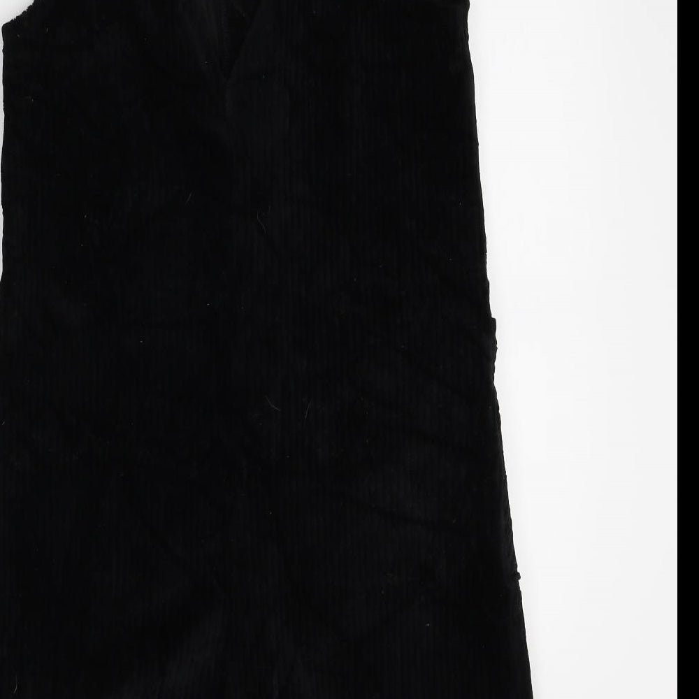 Topshop Womens Black   Dungaree One-Piece Size 8