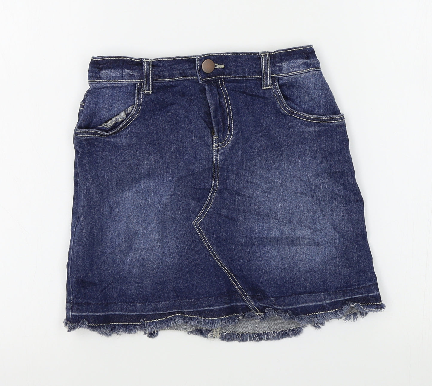 Nutmeg Girls Blue   A-Line Skirt Size 9-10 Years