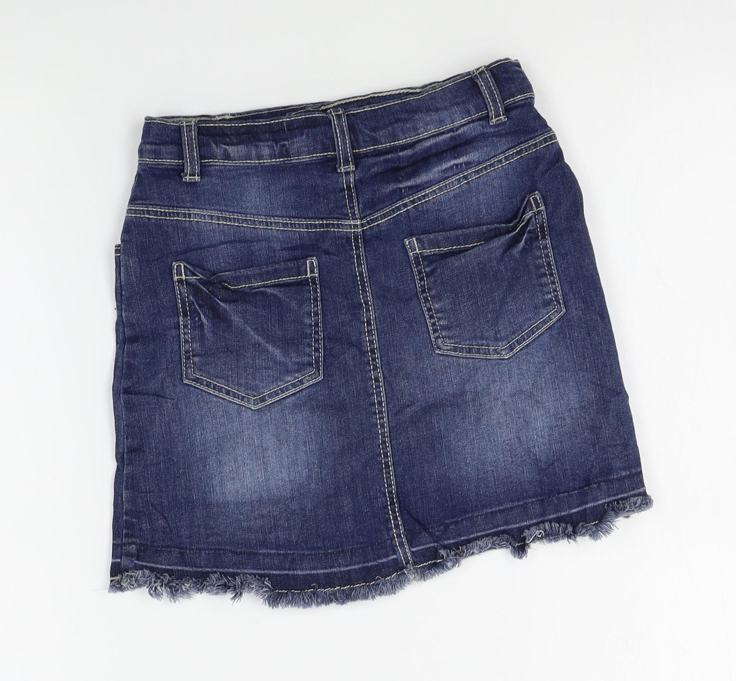Nutmeg Girls Blue   A-Line Skirt Size 9-10 Years