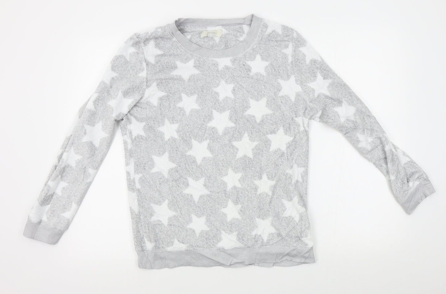 Primark Womens Grey    Pyjama Top Size M