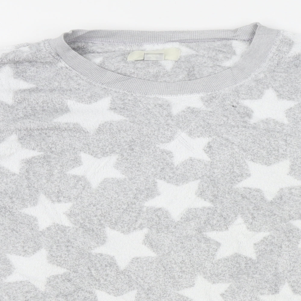 Primark Womens Grey    Pyjama Top Size M