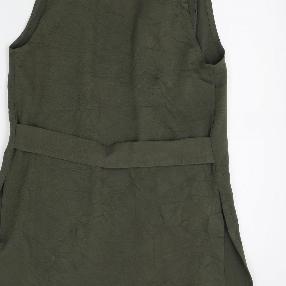 Atmosphere Womens Green   Wrap Jumper Size 10