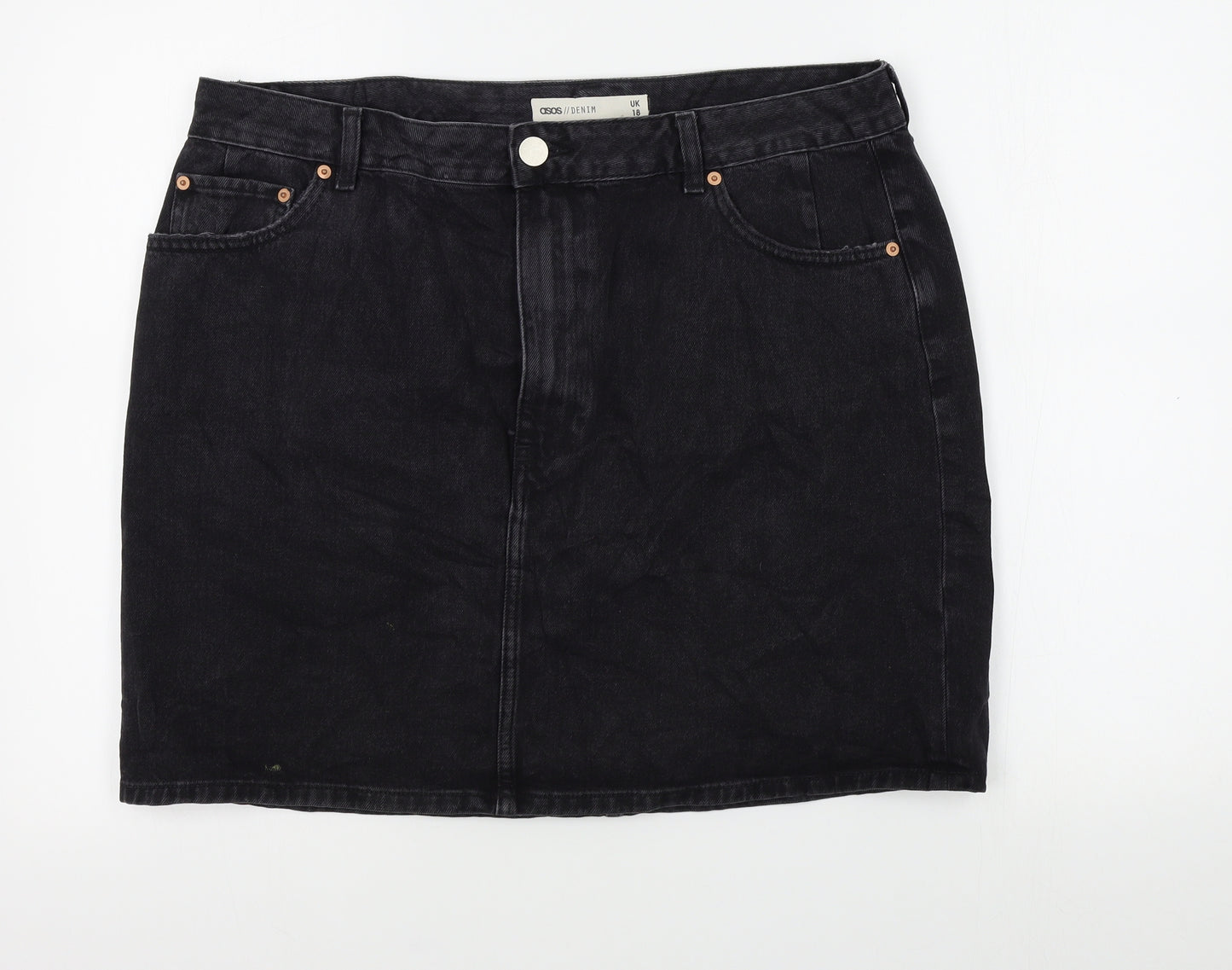 ASOS Womens Black   Straight & Pencil Skirt Size 18