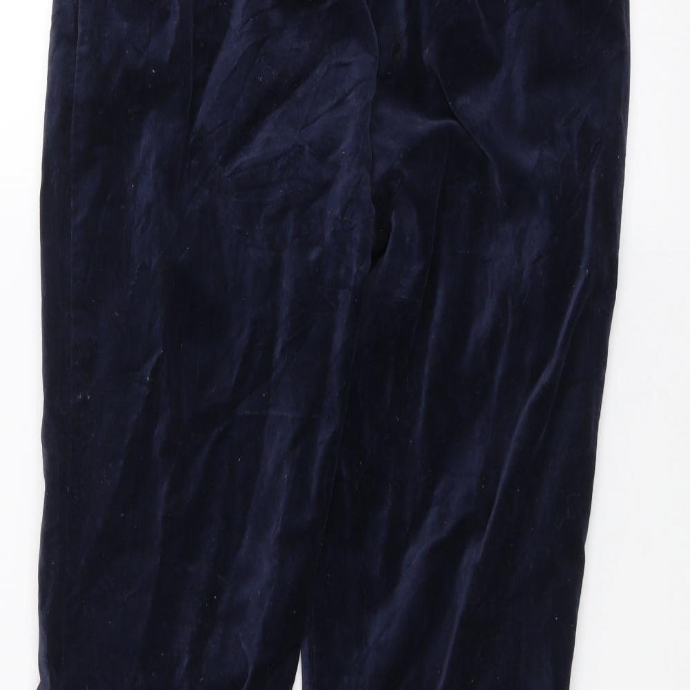 Marks and Spencer Womens Blue   Trousers  Size 12 L24 in