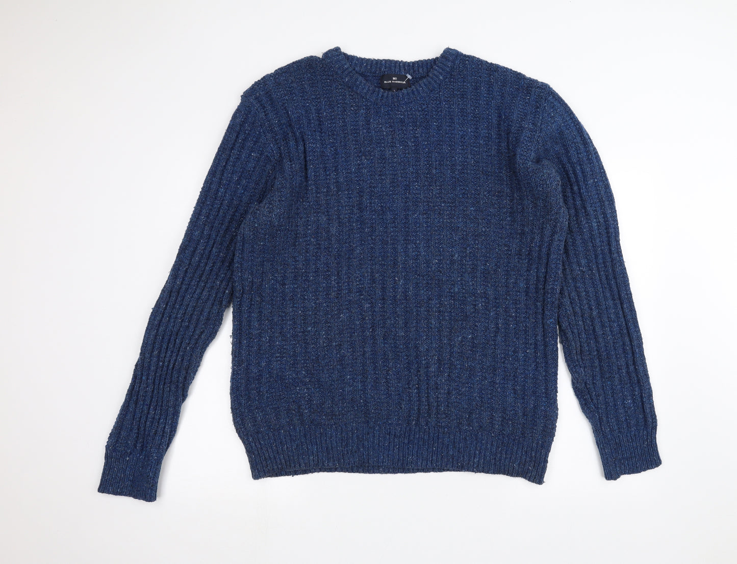 Marks and Spencer Womens Blue   Pullover Jumper Size L