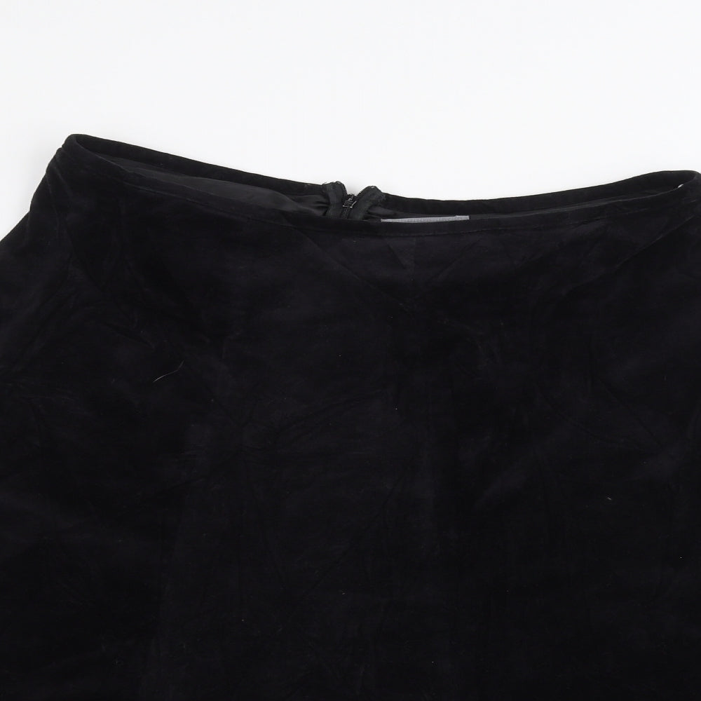 Sasperilla Womens Black   A-Line Skirt Size 14