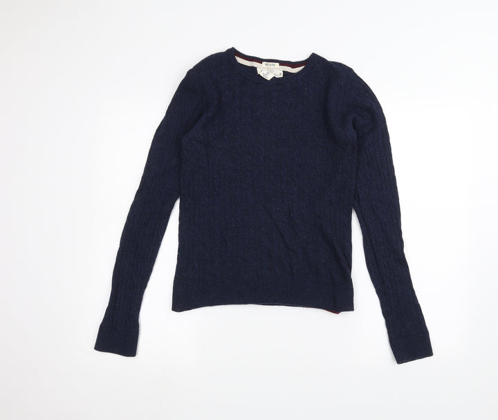 H&M Mens Blue Pullover Jumper Size S